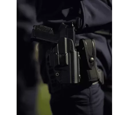 Funda civil inyectada con retención - zurdo, S&W MP9