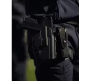 Funda civil inyectada con retención - zurdo, S&W MP9