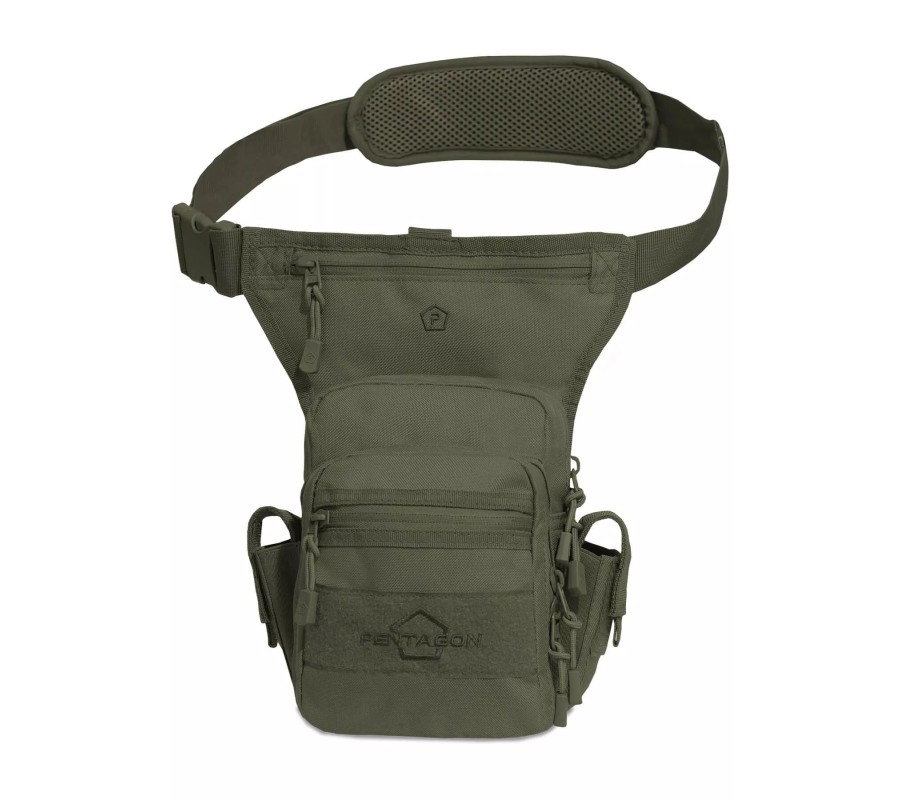 Pouch Táctico de Muslo Pentagon MAX-S 2.0 Negro K16023 | Feelgood XS