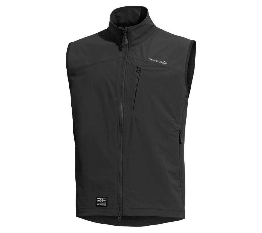 Chaleco Softshell Pentagon Elite Negro| XS Equipament