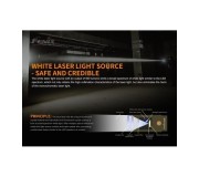 Linterna laser Fenix TK30R 1200 mts distancia del haz . | XS Equipament