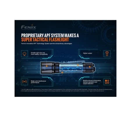 Linterna Táctica Fenix TK20R V2.0 con 3.000 lúmenes | XS Equipament