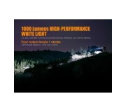 Linterna Fénix TK25Red ROJA 1000 lúmenes Color blanco y rojo | XS Equipament