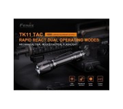 Linterna Fénix TK11R - Militar/Policial 1600 Lúmenes | XS Equipament