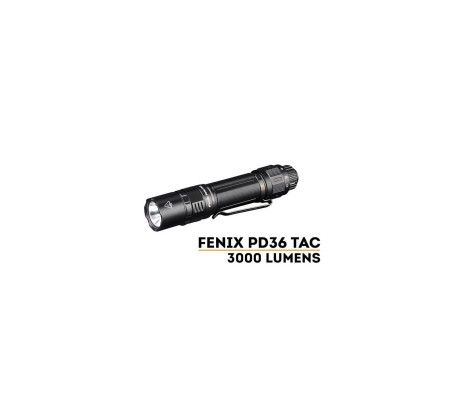 Linterna Fénix PD36 TAC Táctica de 3000 lúmenes y estrobo | XS Equipament