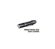 Linterna Fénix PD36 TAC Táctica de 3000 lúmenes y estrobo | XS Equipament