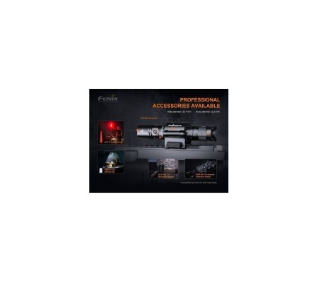 Linterna Fénix PD35V3.0 1700 lúmenes, 357 metros, recargable | XS Equipament