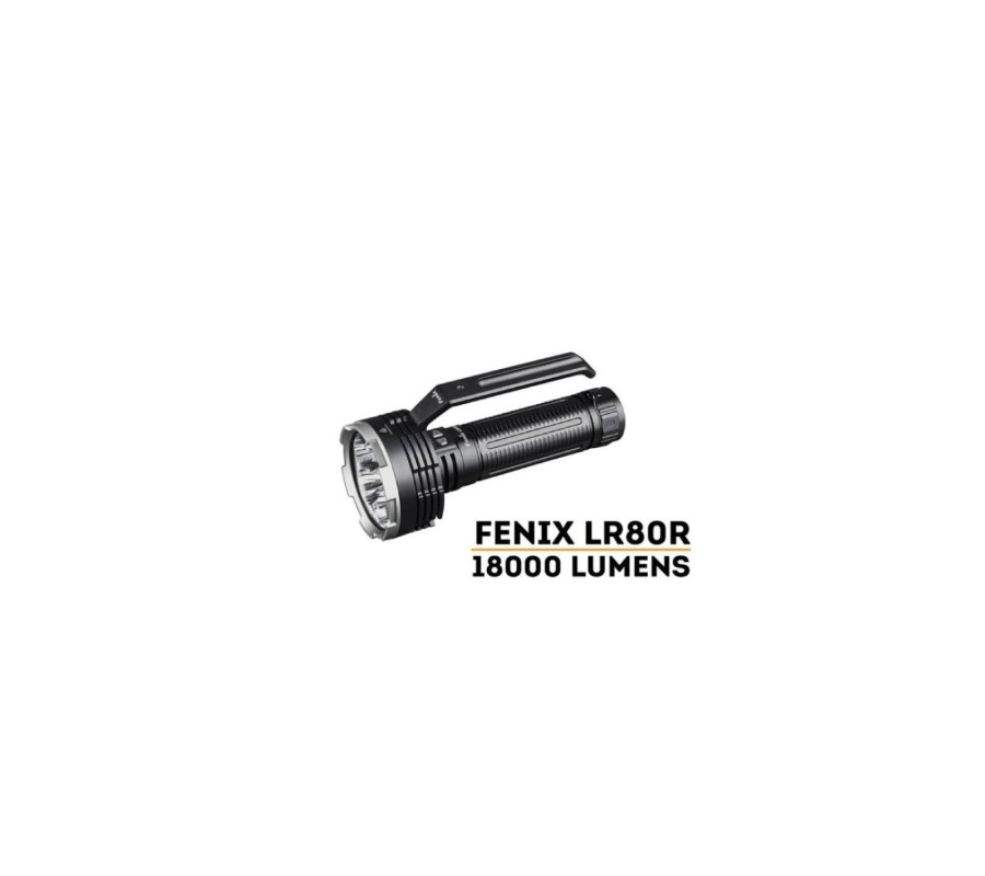 Linterna Fénix LR80R Super Brillante 18.000 lúmenes y 1.130 metros para búsqueda | XS Equipament