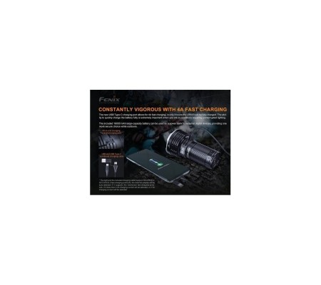 Linterna Fénix LR50R Super Brillante 12000 lúmenes y 950 metros para búsqueda | XS Equipament
