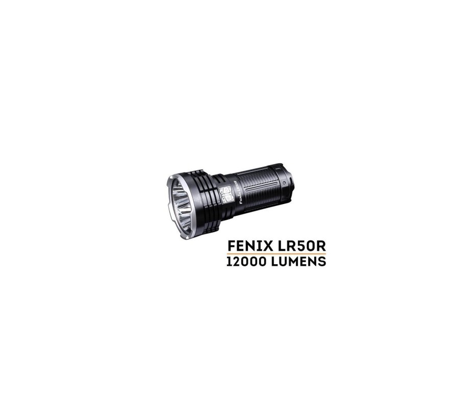 Linterna Fénix LR50R Super Brillante 12000 lúmenes y 950 metros para búsqueda | XS Equipament