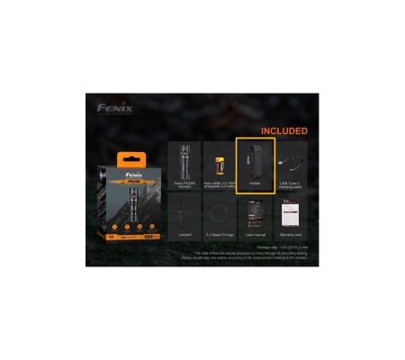 Linterna Fenix PD25R - 800 lúmenes (Recargable) | XS Equipament