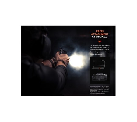 Linterna táctica Fenix GL06-365 - Para pistolas de bolsillo | XS Equipament