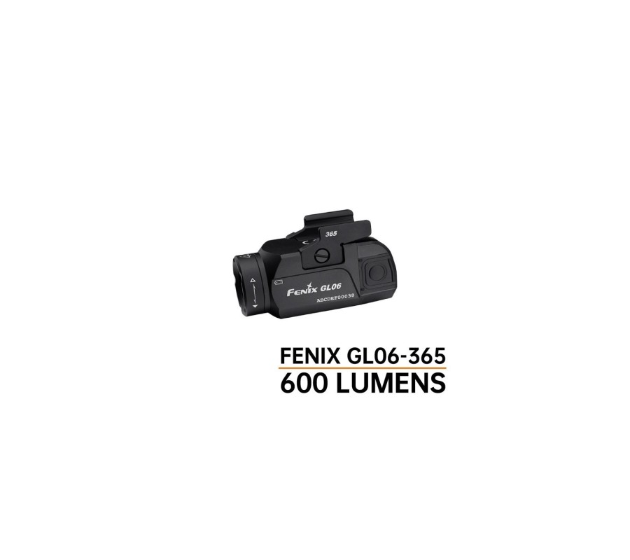 Linterna táctica Fenix GL06-365 - Para pistolas de bolsillo | XS Equipament