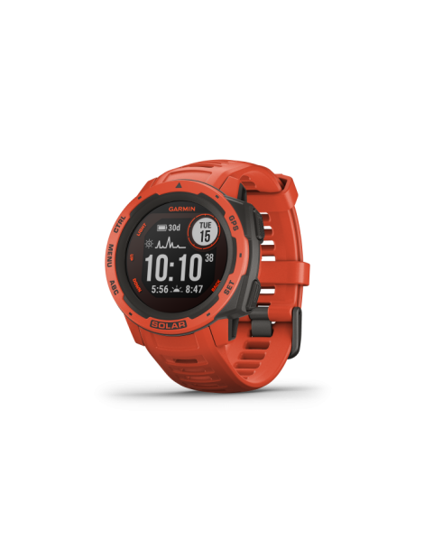 Reloj gps multifunción solar Garmin instinct - Rojo | XS Equipament