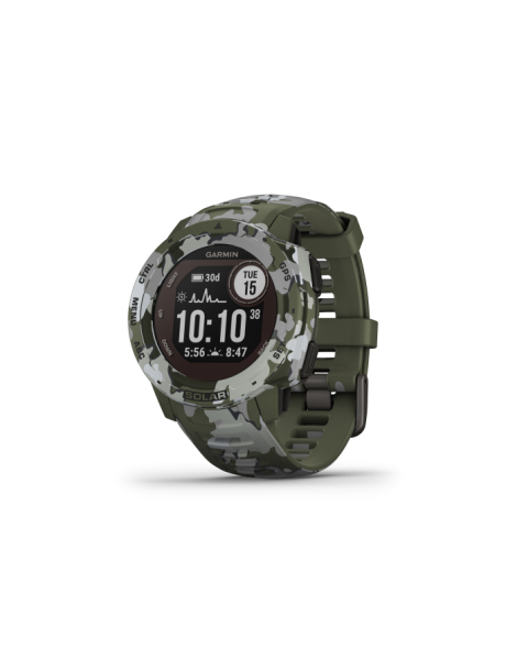 Reloj GPS multifunción solar Garmin instinct - Liquen Camo | XS Equipament