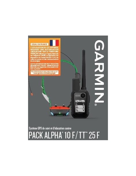 Pack GPS Garmin Alpha 10 TT25 - versión F | XS Equipament