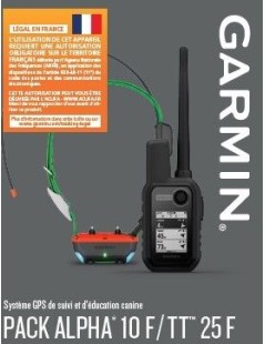 Pack GPS Garmin Alpha 10 TT25 - versión F | XS Equipament