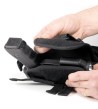 Funda para diestros Zoom VKZ804, negra, para GLOCK 17/18/19/22/23 con linterna/láser | XS Equipament