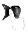 Funda para zurdos Zoom VKZ804 negra para GLOCK 17/18/19/22/23 con linterna/láser | XS Equipament