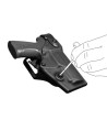 Funda derecha negra Vegatek Top VKT807 para SIG PRO 2022 | XS Equipament