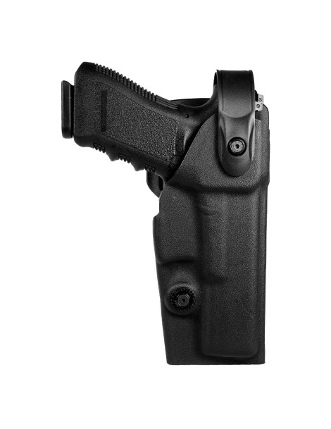 Funda derecha negra Vegatek Duty VKD804 para GLOCK 17/19/22/23 | XS Equipament