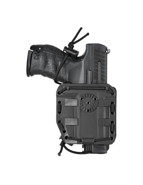 Funda ambidiestra negra Bungy 8BL00 para todas las pistolas | XS Equipament