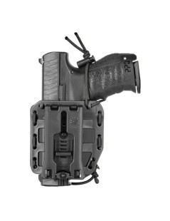 Funda ambidiestra negra Bungy 8BL00 para todas las pistolas | XS Equipament