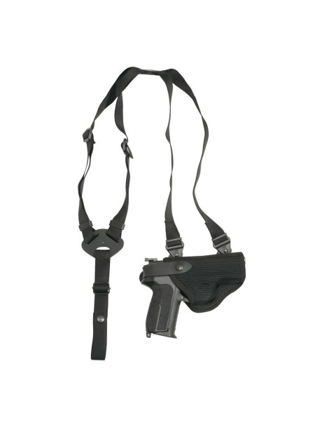 Funda de hombro para diestros FO203 de cordura negra para SIG SAUER/BERETTA8000/TANFOGLIO | XS Equipament