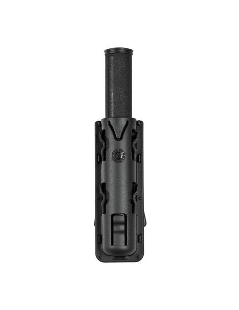 Porta bastón giratorio negro 8VP60 para cinturón/cinturones | XS Equipament