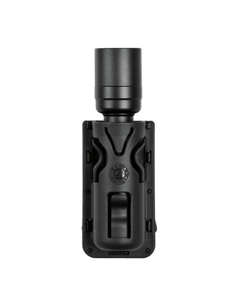 Portalámparas giratorio negro 8VP63 para cinturón/cinturones | XS Equipament
