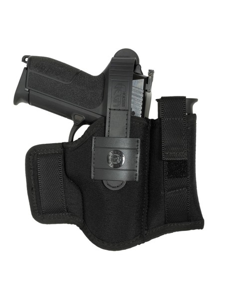 Funda FB265 de Cordura ambidiestra negra con portacargador | XS Equipament