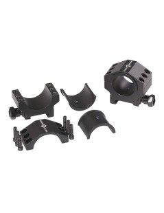 Juego de 2 anillos de 30 mm de diámetro bajo (21 mm) | XS Equipament