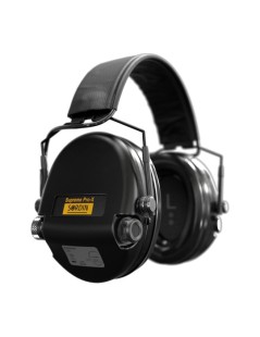 Orejeras con diadema de cuero negro Supreme Pro-X SFA | XS Equipament