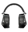Orejeras con diadema de cuero negro Supreme Pro-X SFA | XS Equipament