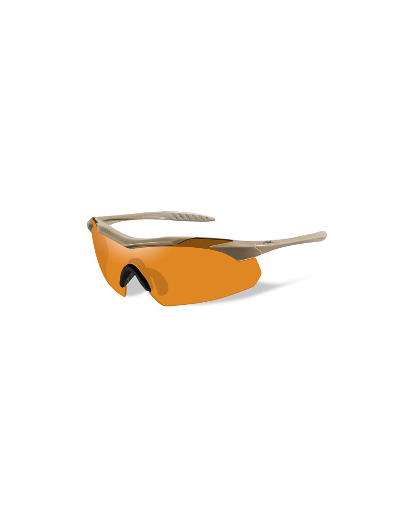 Gafas balísticas Vapor 2.5 color tostado ahumado/incoloro/pantallas naranjas | XS Equipament
