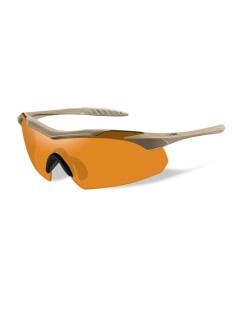 Gafas balísticas Vapor 2.5 color tostado ahumado/incoloro/pantallas naranjas | XS Equipament