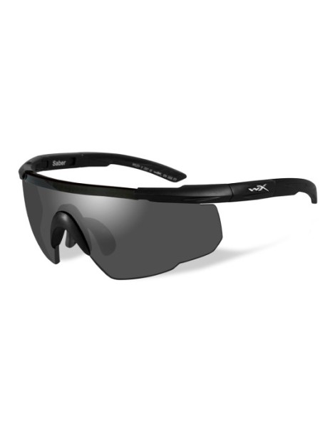 Gafas balísticas Saber Advanced, lentes de color negro ahumado/incoloro/naranja | XS Equipament