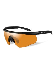 Gafas balísticas Saber Advanced, lentes de color negro ahumado/incoloro/naranja | XS Equipament
