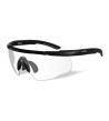 Gafas balísticas Saber Advanced, lentes de color negro ahumado/incoloro/naranja | XS Equipament