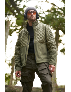 Chaqueta Softshell Storm Bimateria Kaki – Táctica, ligera y funcional | XS Equipament