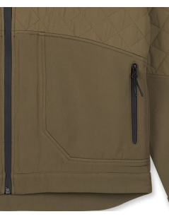 Chaqueta Softshell Storm Bimateria Kaki – Táctica, ligera y funcional | XS Equipament
