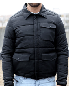 Chaqueta Acolchada FOG Thinsulate Negra – Estilo civil con alma táctica | XS Equipament