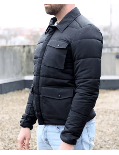 Chaqueta Acolchada FOG Thinsulate Negra – Estilo civil con alma táctica | XS Equipament