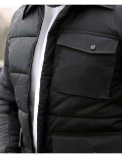 Chaqueta Acolchada FOG Thinsulate Negra – Estilo civil con alma táctica | XS Equipament