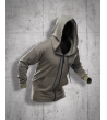 Cardigan Dona Anonymous Kaki – Amb Caputxa Oversize i Teixit Bi-Stretch | XS Equipament