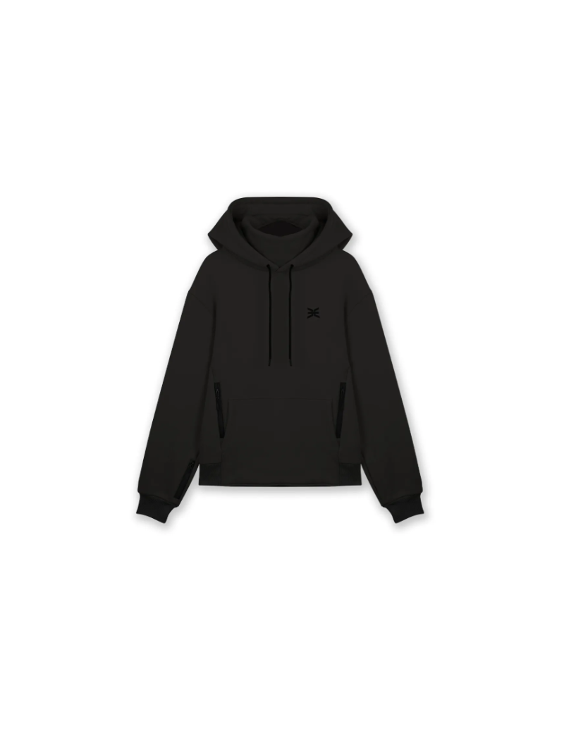 Hoodie Anonymous Negre – Discreció i Confort per a Totes les Situacions | XS Equipament