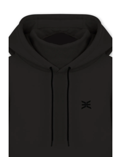 Hoodie Anonymous Negre – Discreció i Confort per a Totes les Situacions | XS Equipament