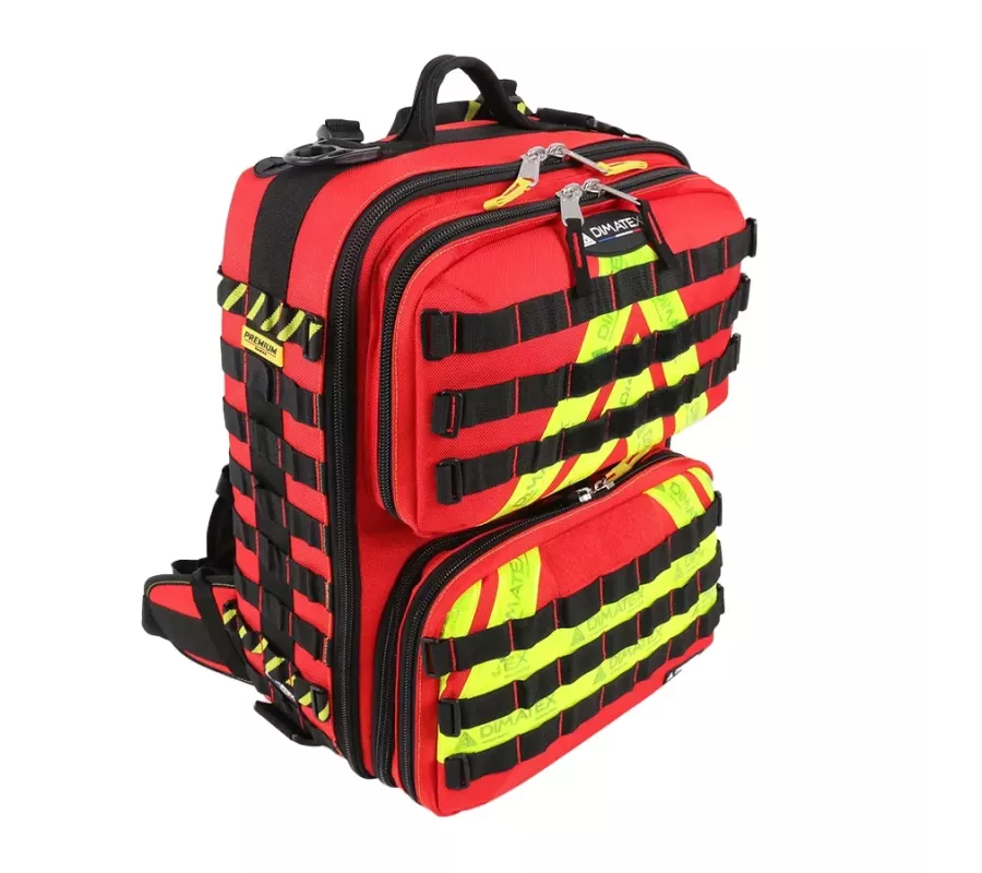 TALWEG Bolsa de Emergencia Roja 40L | Mochila Rescate Profesional