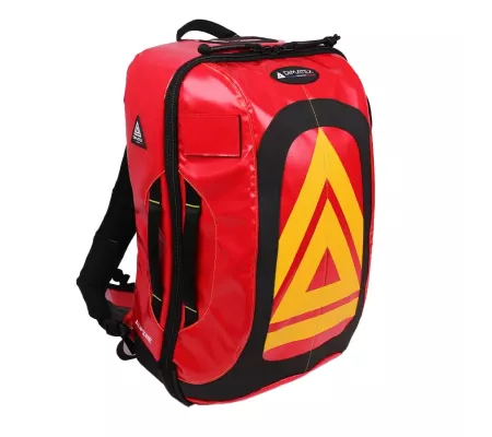ALPINE Bolsa Médica Roja 45L | Mochila Sanitaria Profesional