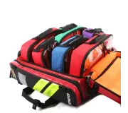 INTREPID Bolsa de Emergencia PVC Roja | Impermeable Profesional